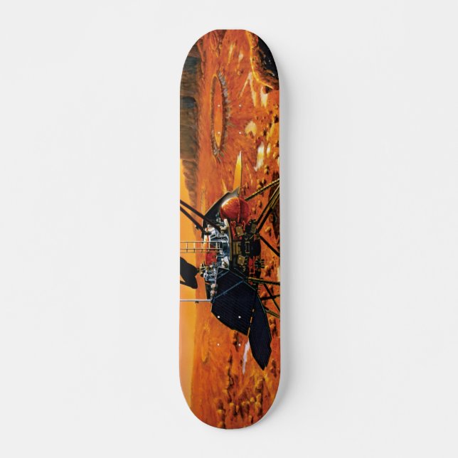 NASA Mars Polar Lander Artist Concept Artwork Skateboard (Front)