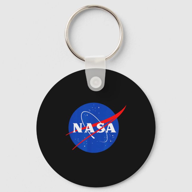 Nasa Meatball Insignia - Symbol Of Nasa  Key Ring (Front)