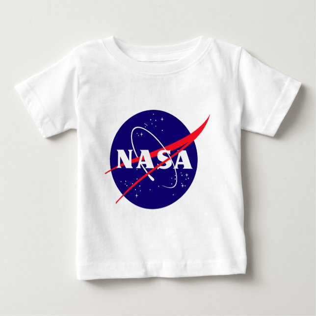 NASA Meatball Logo Baby T-Shirt (Front)