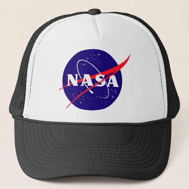 NASA Meatball Logo Trucker Hat (Front)