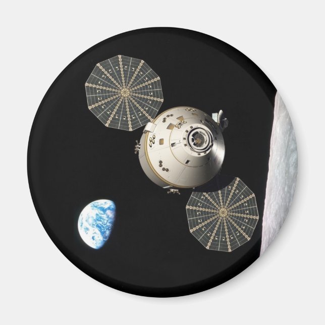 NASA Orion in Lunar Orbit Magnet (Front)