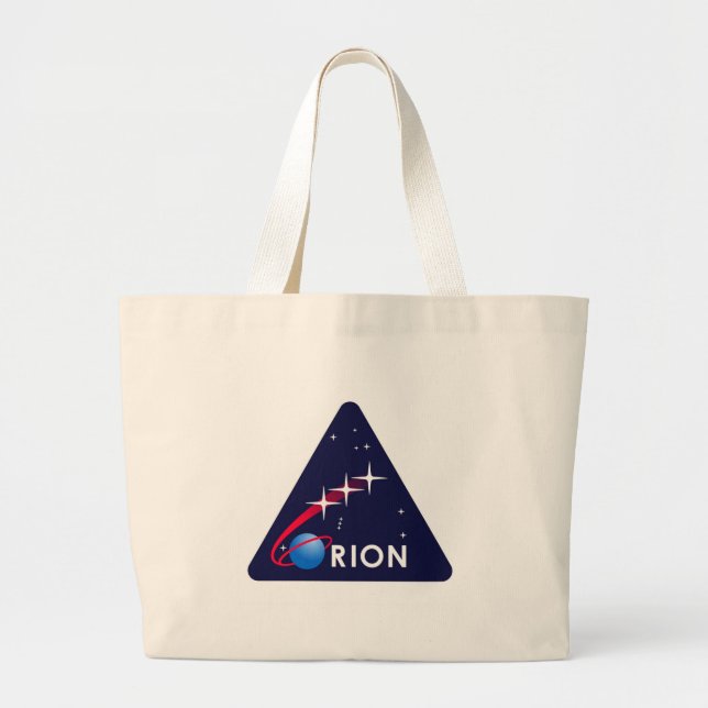 NASA Orion Logo Large Tote Bag (Front)