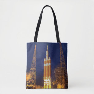 NASA Orion Spacecraft Rocket Launch Tote Bag