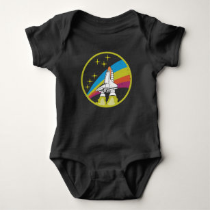 NASA Rocket Space Shuttle Baby Bodysuit