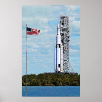 NASA SLS Space Launch System Rocket Launchpad