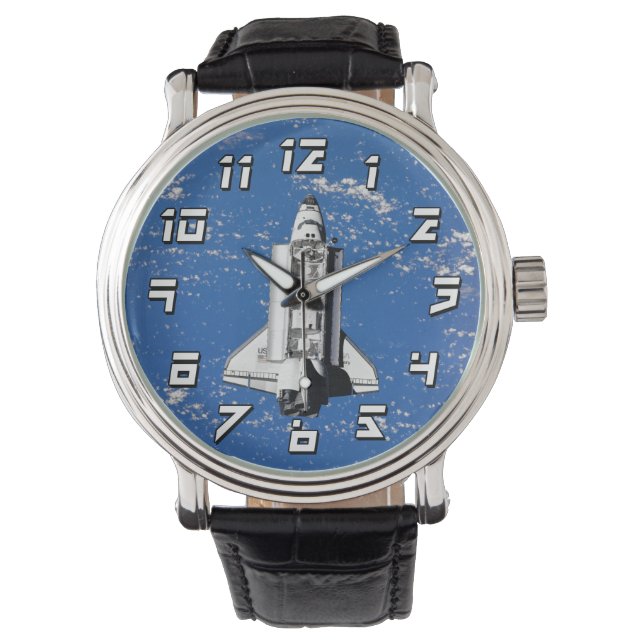 NASA Space Shuttle Discovery Earth Orbit Watch (Front)