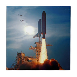 NASA Space Shuttle Discovery Launch STS-64 Tile