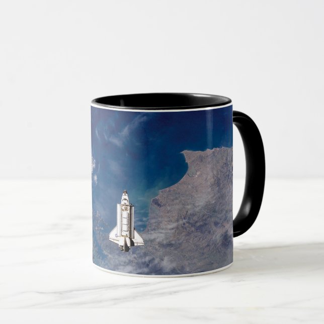NASA Space Shuttle Endeavour STS-113 Earth Orbit Mug (Front Right)