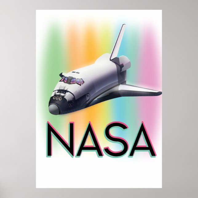 NASA Space Shuttle Poster (Front)