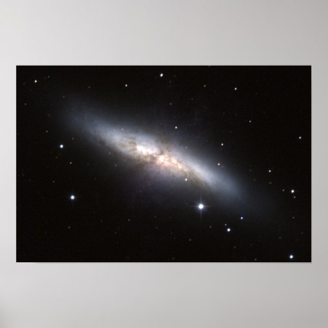 NASA - Starburst Galaxy M82 Poster (Front)