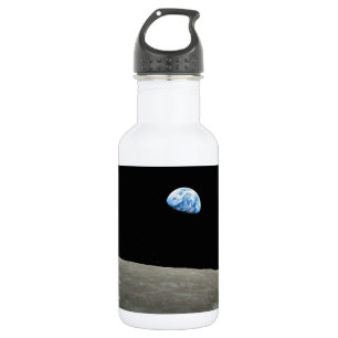 NASA - View from Apollo8, Dec24, Earthrise 532 Ml Water Bottle