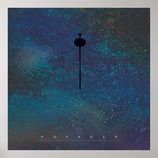 NASA / Voyager 1 / Poster