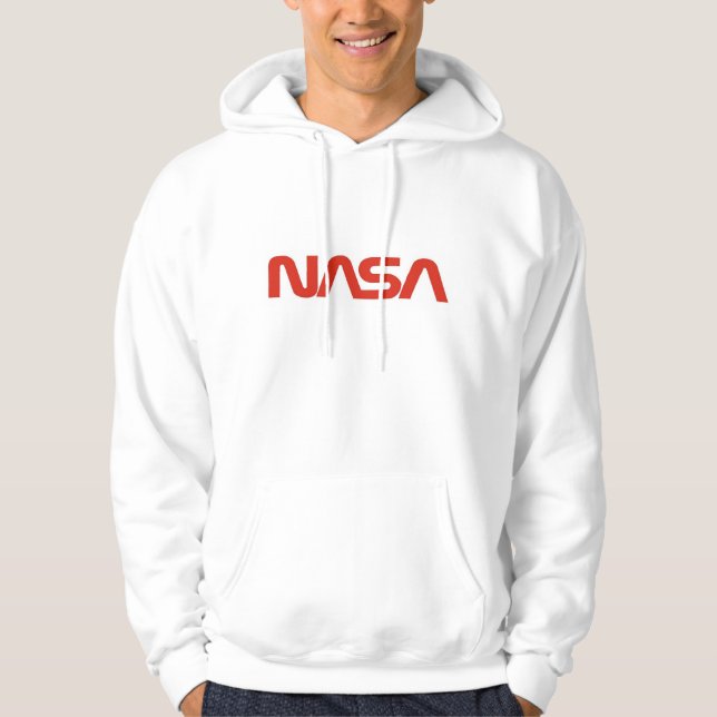 NASA Worm Logo Hoodie (Front)