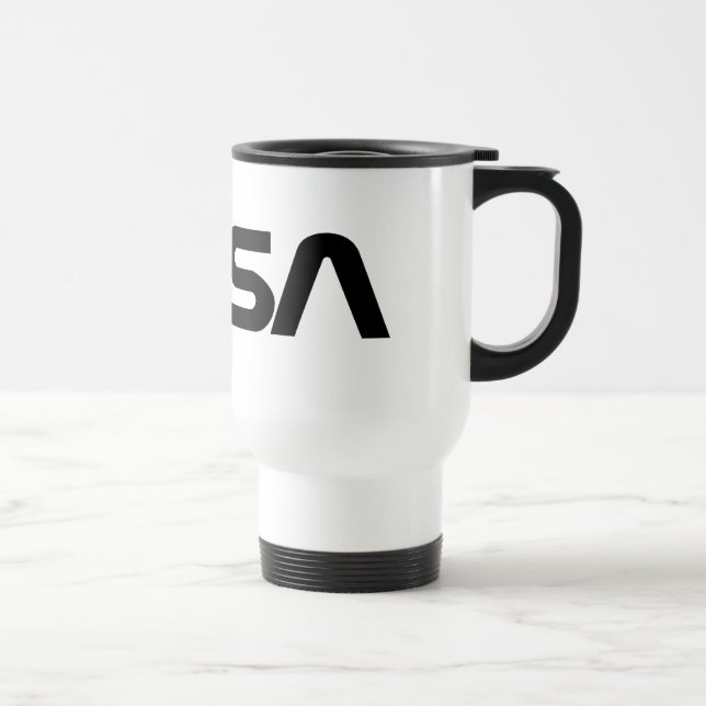 NASA Worm Logo Travel Mug (Right)