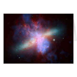 NASA - X-ray-Visible-Infrared Image of M82
