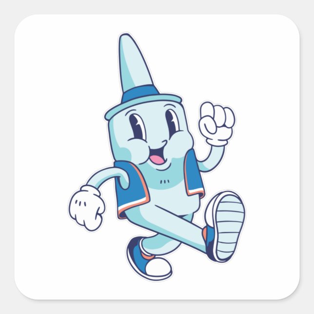 Nasal spray square sticker (Front)