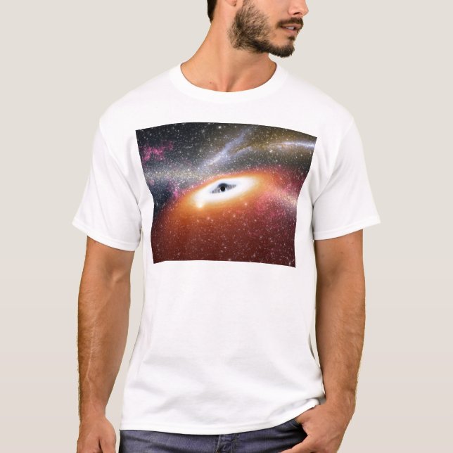 NASAs Massive Black Hole T-Shirt (Front)