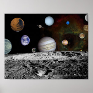 NASAs New solar system Poster