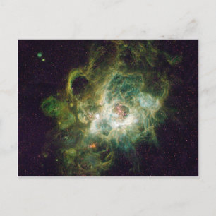 NASAs Nursery of stars space Hubble photo Postcard