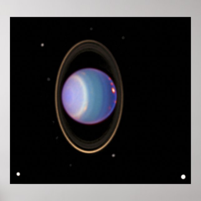 NASAs Uranus Poster (Front)