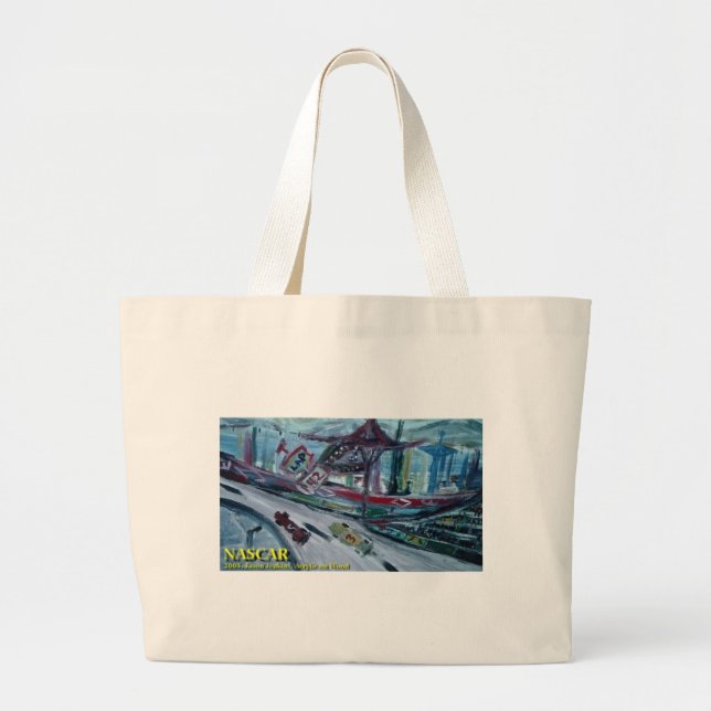 nascar large tote bag (Front)