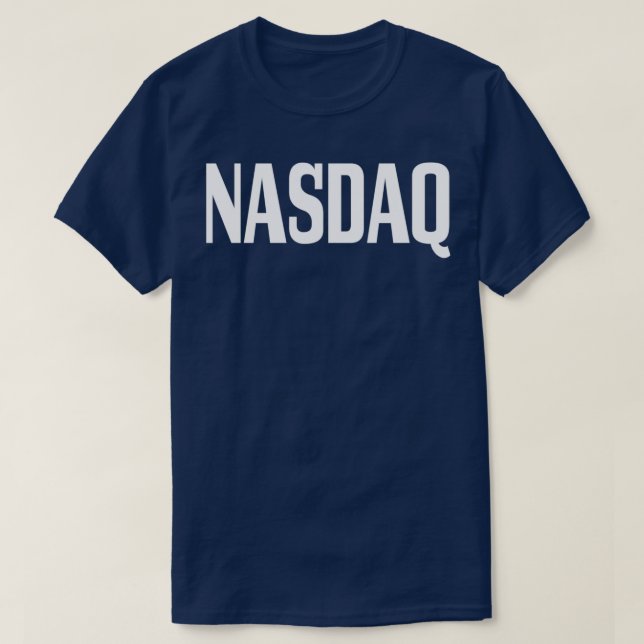 Nasdaq Stock Market Trading T-Shirt (Design Front)