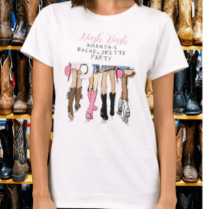 Nash Bash Bridesmaid Bachelorette Fashion  T-Shirt