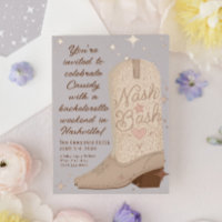 Nash Bash Cowgirl Boot Bachelorette Party