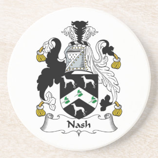 Nash Family Crest Coaster