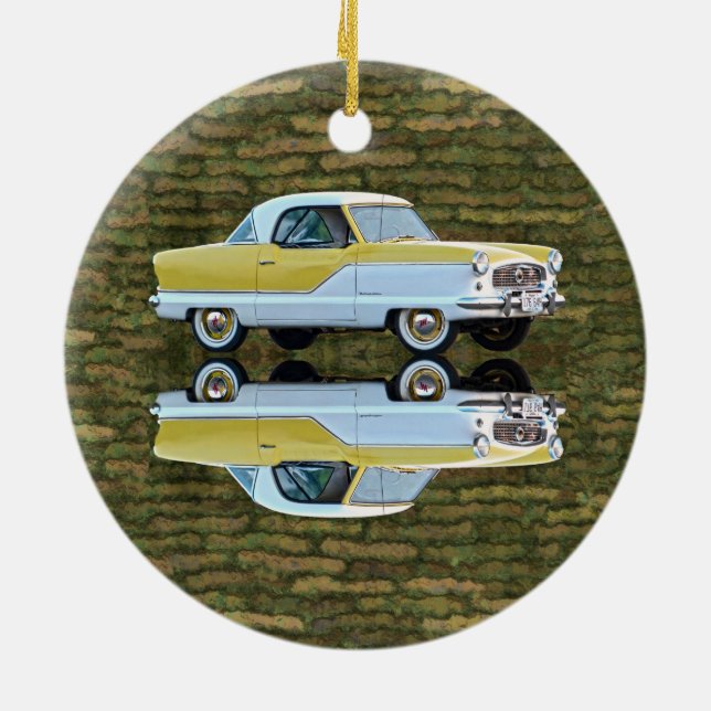 Nash Metropolitan Ceramic Tree Decoration (Back)