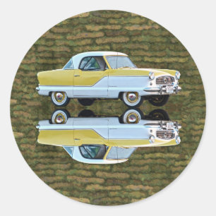 Nash Metropolitan Classic Round Sticker
