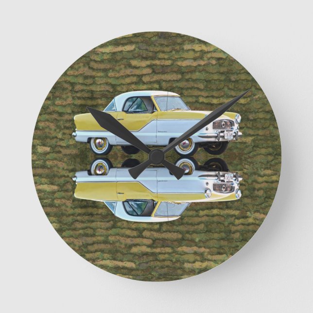 Nash Metropolitan Round Clock (Front)