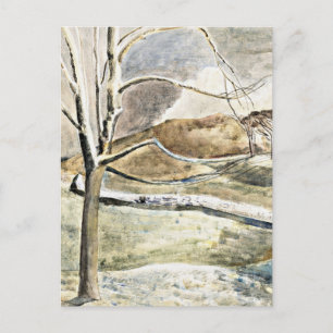 Nash - Moonrise over Cleeve Hill Postcard