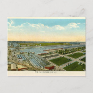 Nash Motor Company Kenosha Wisconsin Postcard