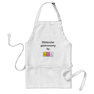 Nash periodic table name apron