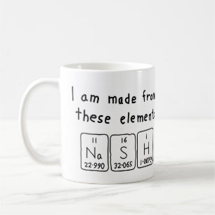 Nash periodic table name mug