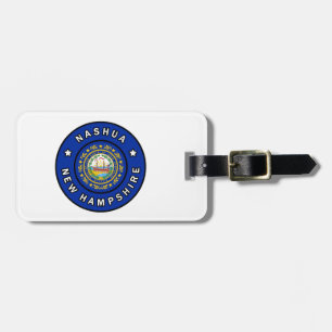 Nashua New Hampshire Luggage Tag