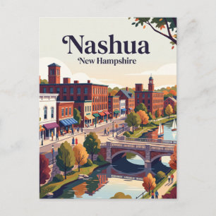 Nashua, New Hampshire Postcard