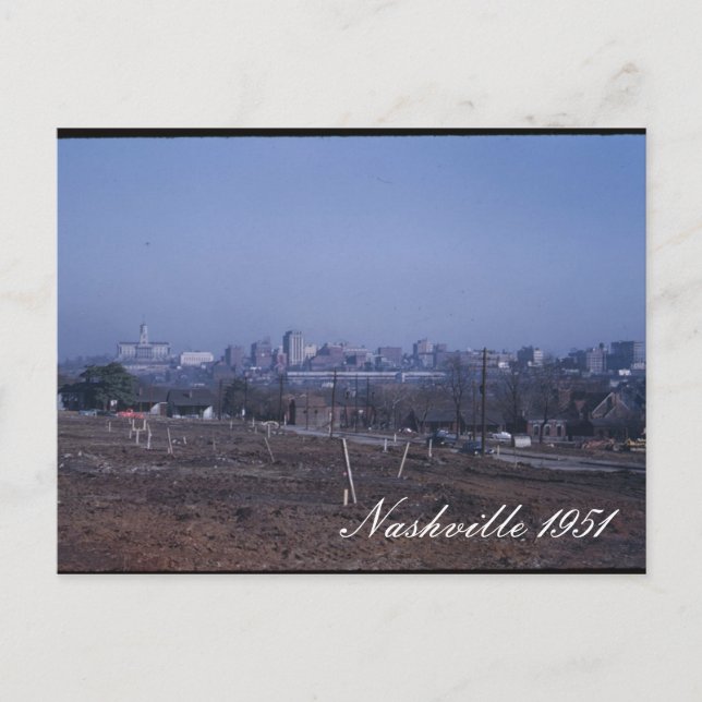 Nashville 1951 Postcard (Front)
