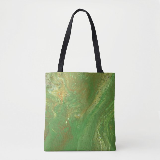 Nashville 1 Unique Green Tote Bag (Front)