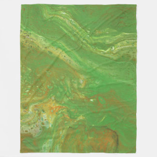 Nashville 2 Soft Green Abstract Blanket