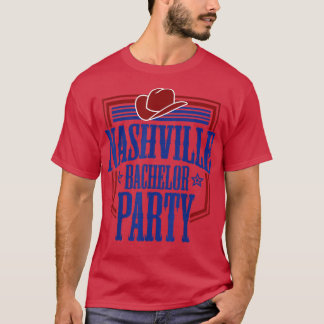 Nashville Bachelor Stag Party Groom Wedding Gift B T-Shirt