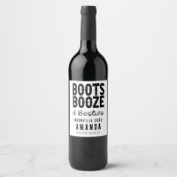 Nashville Bachelorette Boots Booze Besties Custom