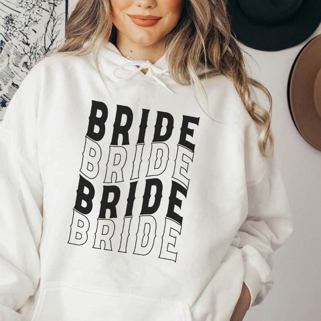 Nashville Bachelorette Party Cowgirl Bride Custom Hoodie (Creator Uploaded)