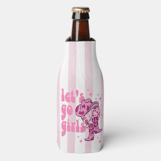 Nashville Bachelorette Rodeo Weekend Bottle Cooler (Bottle Front)