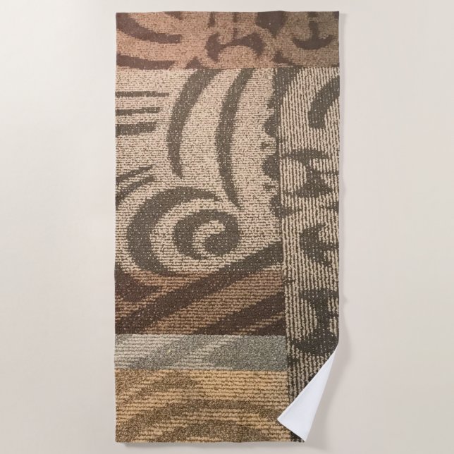 Nashville Carpet Beach Towel (Front)