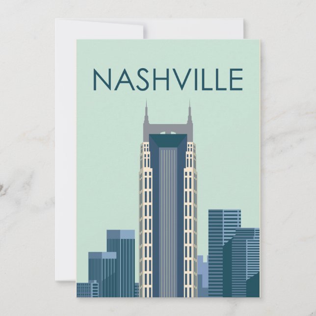 Nashville city invitation (Front)