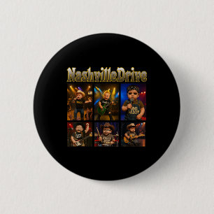 Nashville Drive Baby Characters  6 Cm Round Badge