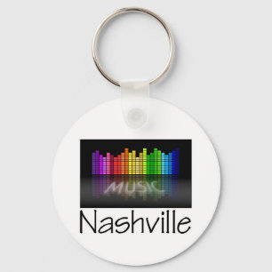 Nashville Equalizer Key Ring