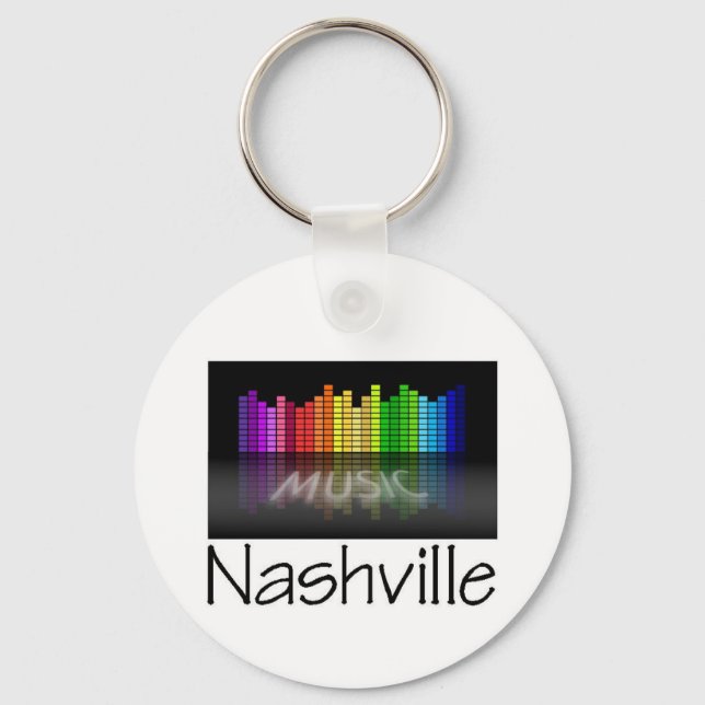Nashville Equalizer Key Ring (Front)